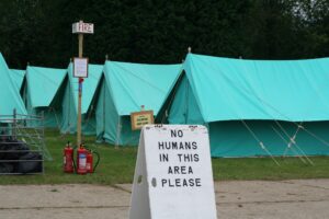 Tents at Scoutabout