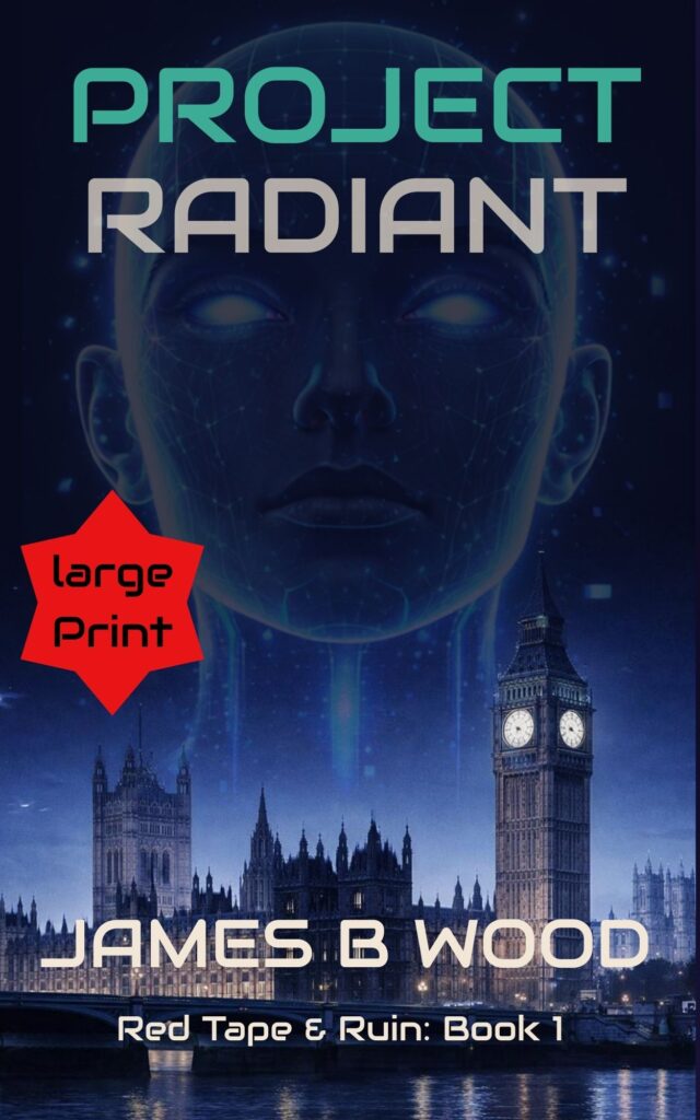 Large Print cover - Project Radiant