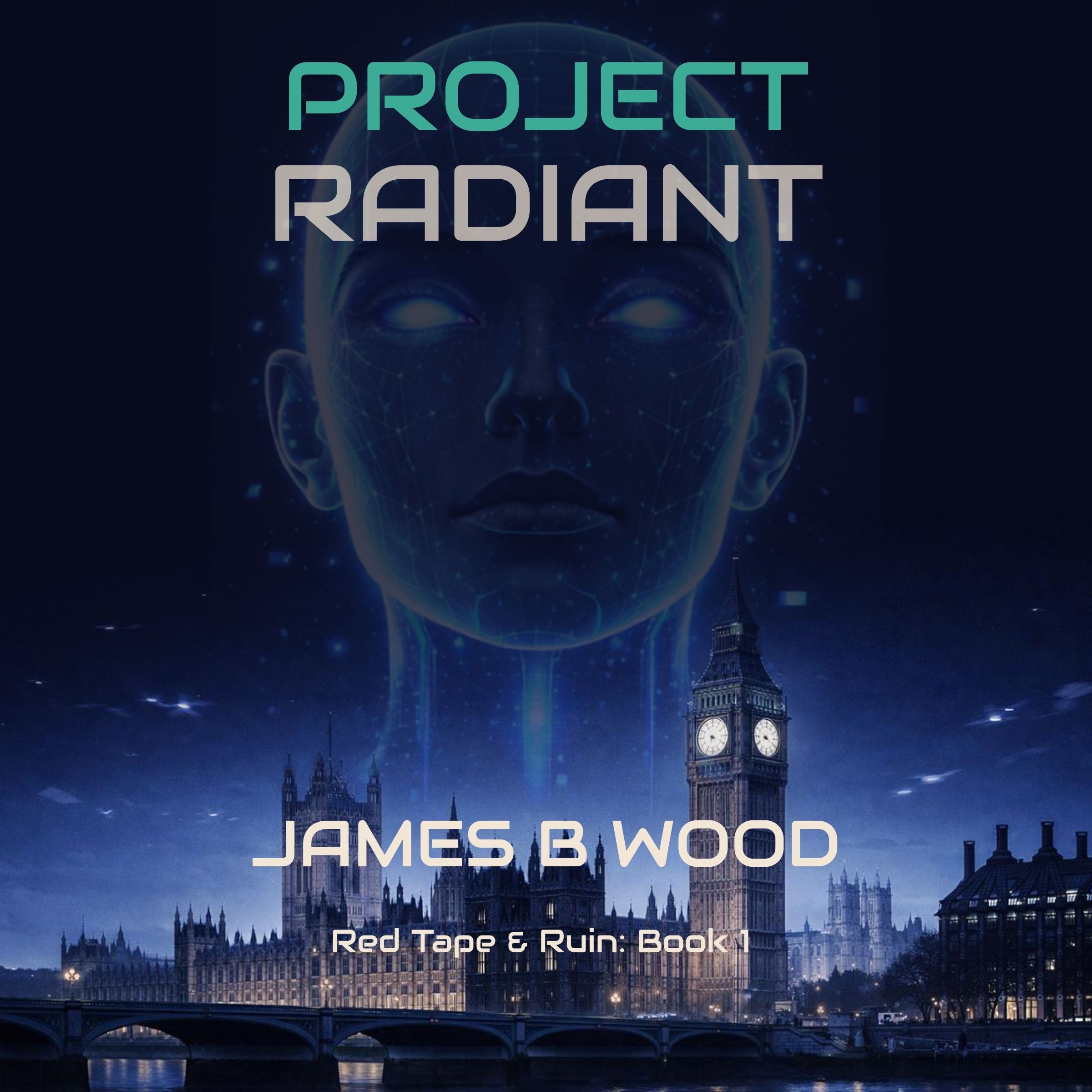 audiobook cover - Project Radiant